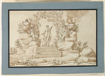 Sepulchral Monument for Improvisor Rochetti