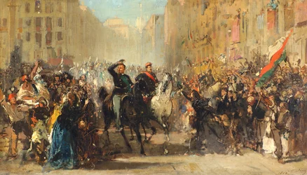 Entry of Napoleon III and Victor Emmanuel II into Milan, 8 June 1859
