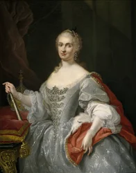 Portrait of Maria Amalia of Saxony (1724-1760), Queen of Spain