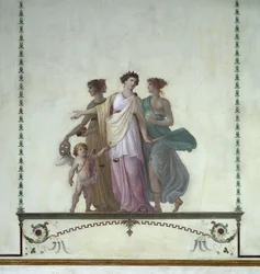Allegory of comedy, justice and truth