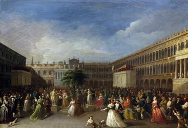 The Tree of Liberty erected in the Piazza San Marco, 4 June 1797