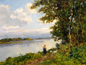 Returning in evening