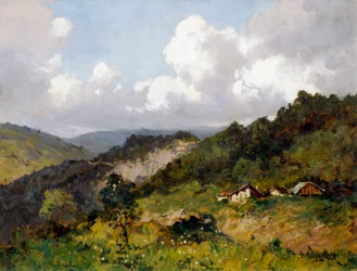Summer in hills