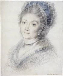 Bust Portrait of a Woman with a Lace Cap