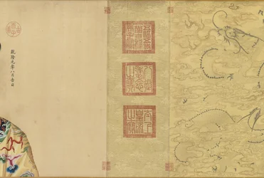 Portraits of the Qianlong Emperor and His Twelve Consorts
