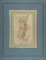 Allegorical Figure of Fame, ca. 1590