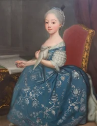 Portrait of Marie Josephine of Savoy (1753-1801), future Countess of Provence