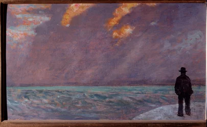 Sunset on the Sea