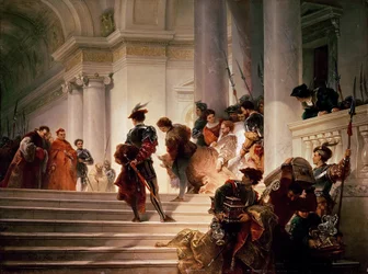 Cesare Borgia Leaving the Vatican