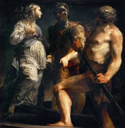 Aeneas, Sibyl and Charon