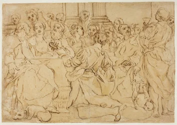 Study for the Marriage at Cana
