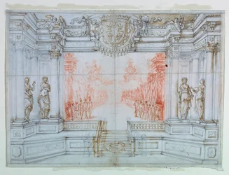 Stage Design: Ballet Cele, 1674