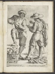 Seller of Anise Liqueur and Seller of Matches