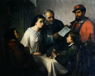 The Letter of the Volunteer, from the Front to the Family