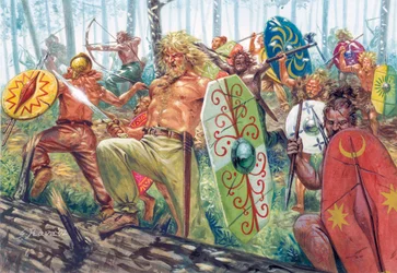 Horde of German Warriors