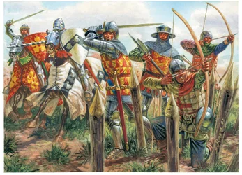 Hundred years war: British soldiers