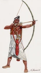 Indian Archer of Poros Army