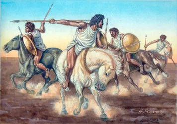 The Carthaginian heavy cavalry