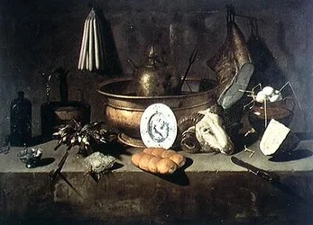 Still Life in a Kitchen