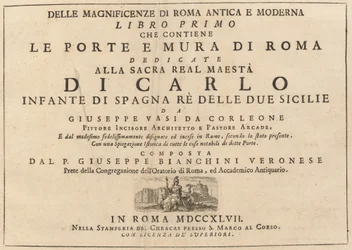 The Magnificence of Ancient and Modern Rome (vol. 1)