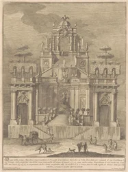 The Prima Macchina for the Chinea of 1778: A Countryside Belvedere with Hercules and Antaeus