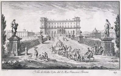 Villa di Bella Vista, Plate 27, from 