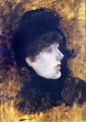 Portrait of Henriette Rosine Bernard dite Sarah Bernhardt (1844-1923)