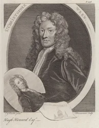 Sir Christopher Wren, English architect, and Hugh Howard, English artist and collector