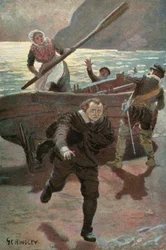 Illustration for Westward Ho! By Charles Kingsley