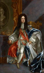 Portrait of Charles II of England in the Robes of the Order of the Garter