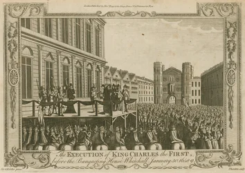 The execution of King Charles I before the Banqueting House, Whitehall, 30 January 1649