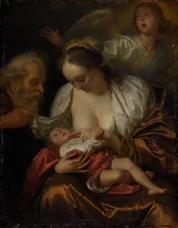 The Holy Family with an Angel