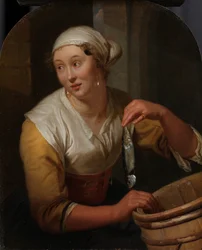 Woman Selling Herrings