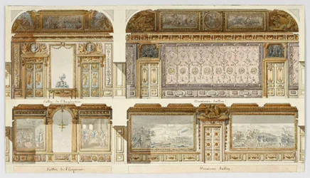 Project for the Decoration of the Apartments of the Emperor and Empress at the Palace of Versailles
