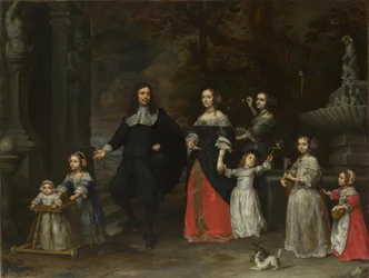 A Family Group, ca 1664