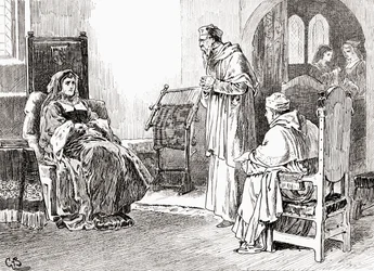 A scene from William Shakespeare