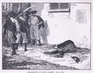 Assassination of Count Lamberg, 1849