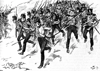Dilkess Brigade of Guards Came Up