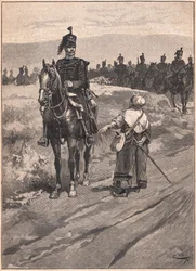 The Duke of Brunswick and his Hussars (the Black Brunswickers), AD 1810