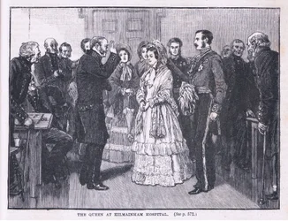 The Queen at Kilmainham hospital