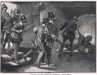 The murder of the Earl of Desmond, 1575