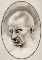 Mohandas Karamchand Gandhi, from Living Biographies of Religious Leaders