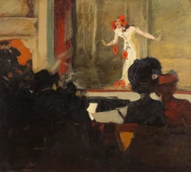 Music-Hall Scene, c.1900