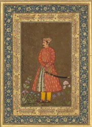 Portrait of Rup Singh, Folio from the Shah Jahan Album