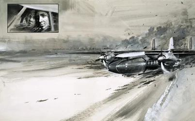 The crash of a BEA Elizabethan at Munich Airport