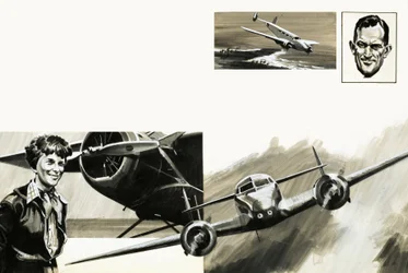 The mysterious disappearance of Amelia Earhart