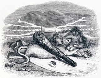The Man and the Flea - Fables by La Fontaine