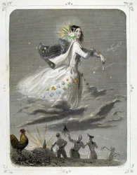 Stars: Woman Representing 