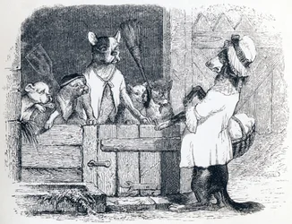 The Lice and His Companion - Fables by La Fontaine
