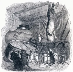 The Cat and the Old Rat - Fables by La Fontaine